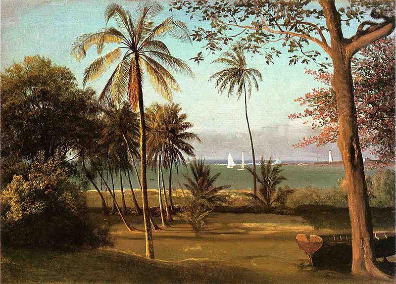 Albert Bierstadt Albert Bierstadt's art Spain oil painting art